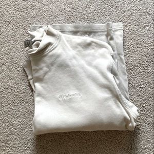 COLUMBIA CREAM / TAN SLIGHT TURTLE NECK LONG SLEEVE